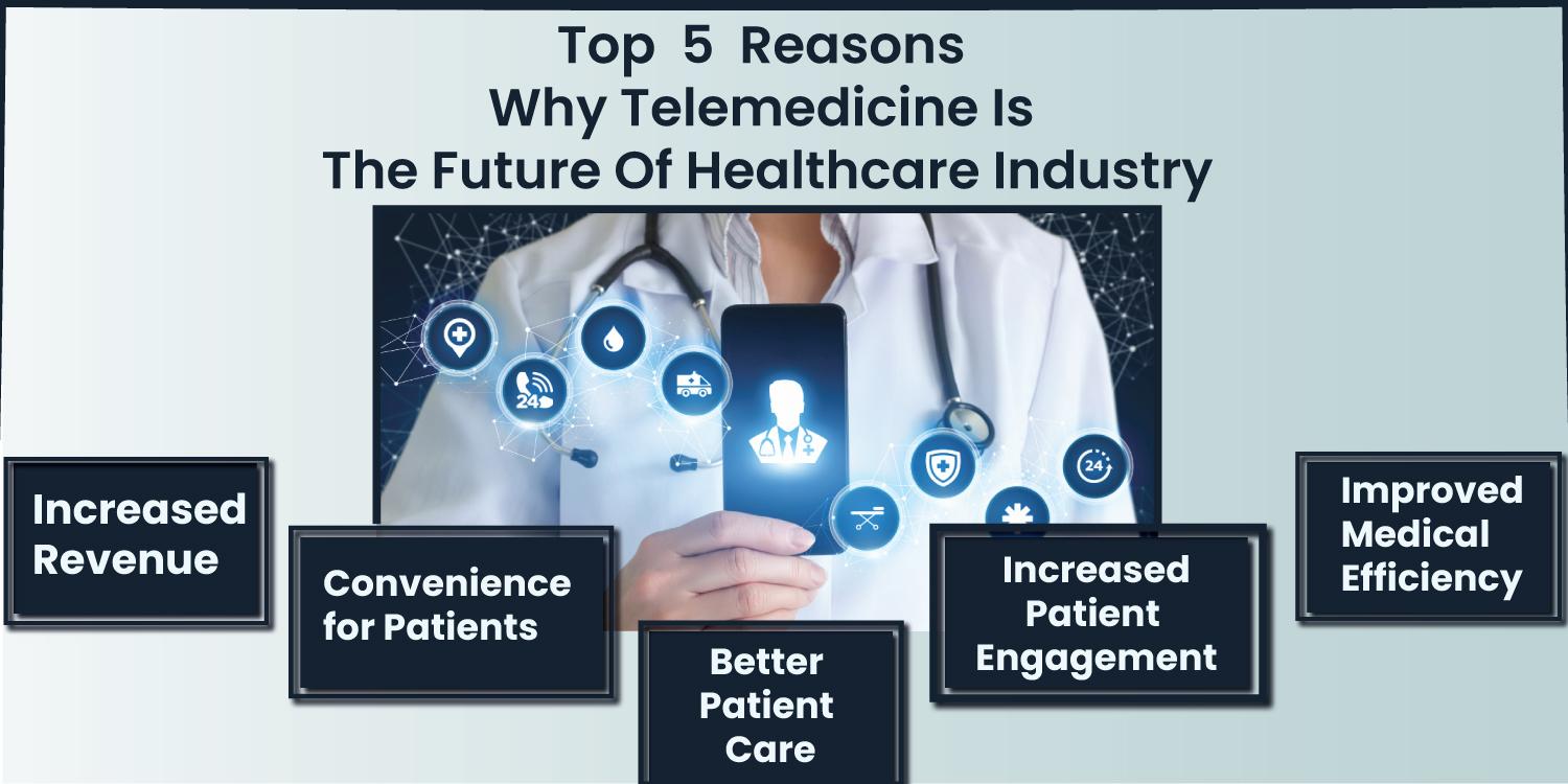 Why Telemedicine is the Future of Healthcare Industry: Top Reasons